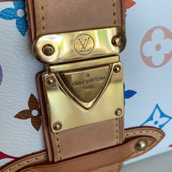 Louis Vuitton White Multicolore Shirley Clutch - Picture 4 of 14